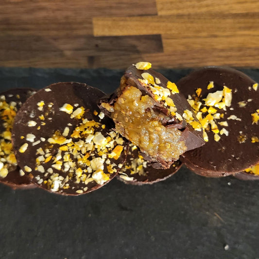 Pittige sinaasappelchocoladehap