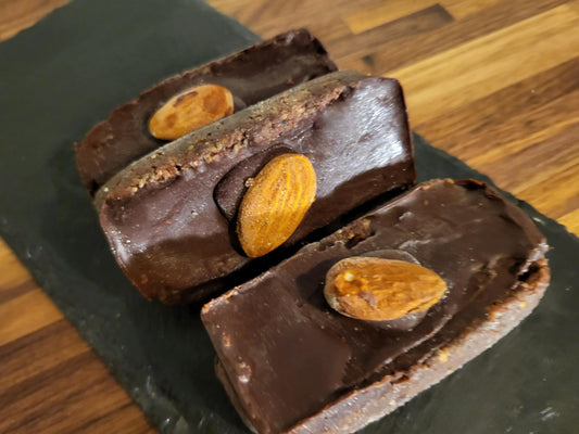 NUTTY CHOCOLATE BROWNIE FUDGE BAR